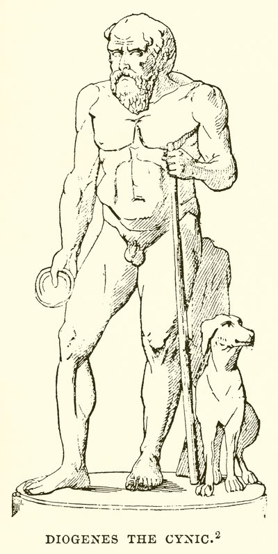 Cynikern Diogenes av English School