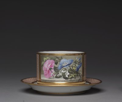 Fat, tillverkat av Worcester Porcelain Factory, c.1810 av English School