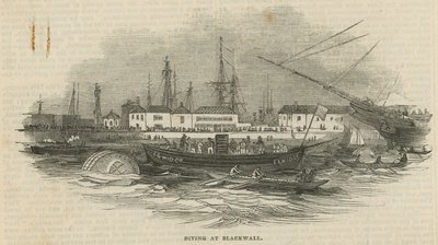 Dykning vid Blackwall av English School