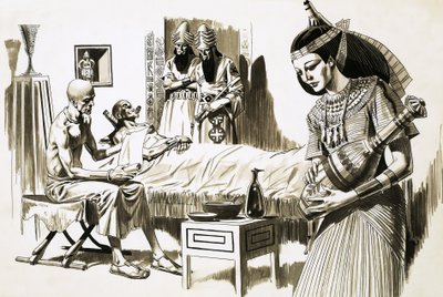 Läkare i det antika Egypten av English School