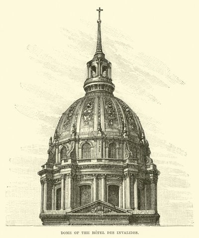 Kupolen på Hotel des Invalides av English School