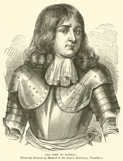 Don John av Österrike (gravyr) av English School