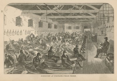 Sovsal vid Coldbath Fields Prison av English School