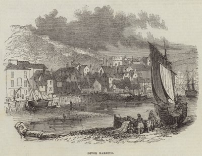 Dover Harbor (gravyr) av English School