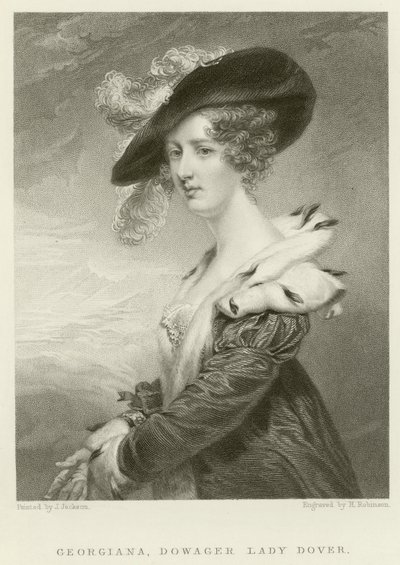 Änkefru Lady Dover av English School