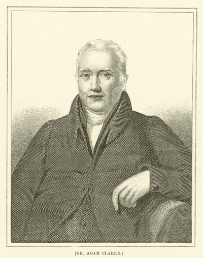 Dr Adam Clarke (gravyr) av English School
