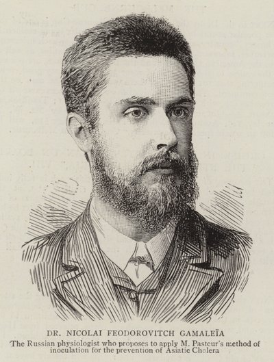 Dr Niklai Feodorovich Gamleya (gravyr) av English School