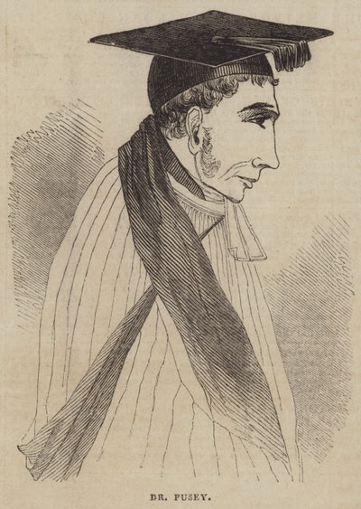 Dr Pusey (gravyr) av English School