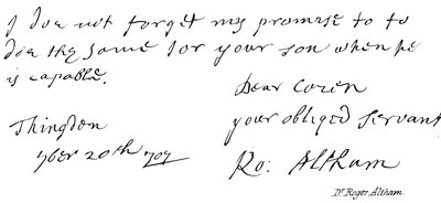 Dr Roger Altham av English School