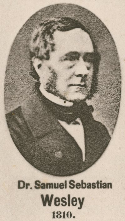 Dr Samuel Sebastian Wesley (gravyr) av English School