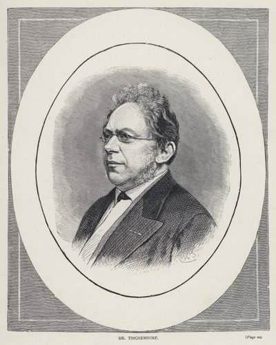 Dr Tischendorf (gravyr) av English School