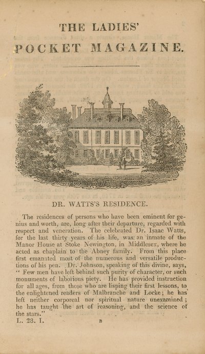 Dr Watts bostad av English School