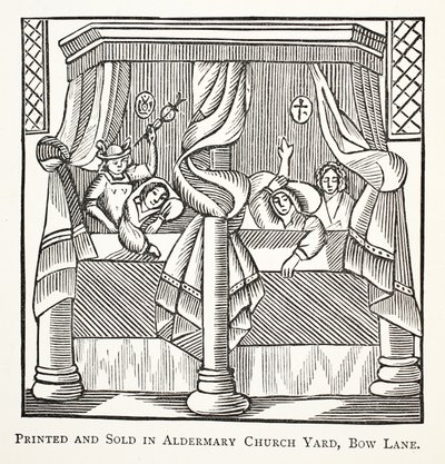 Dreams and Moles, illustration från Chap-books of the artonde århundradet av John Ashton, pub. 1882 av English School