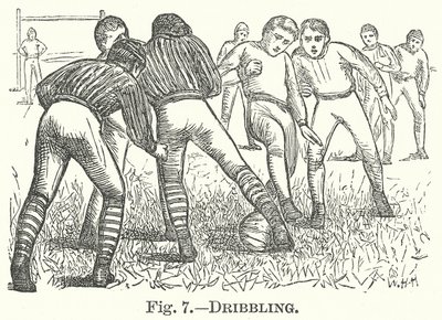 Dribbling (gravyr) av English School