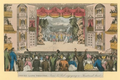 Drury Lane Theatre: Tom och Bob njuter av en teatralisk upplevelse av English School