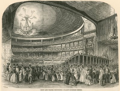 Drury Lane Theatre renoverad - Julliens Promenade Concert av English School