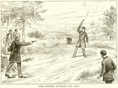 Duell mellan Randolph och Clay av English School