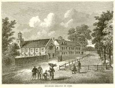 Dulwich College 1750 av English School