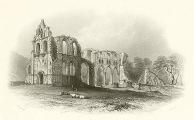 Dundrennan Abbey av English School