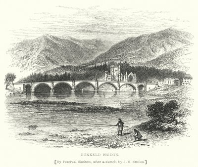 Dunkeld Bridge (gravyr) av English School