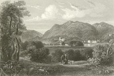Dunkeld från Torrhill av English School