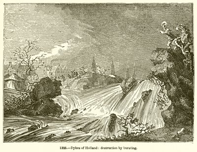 Dykes of Holland: Destruction by Bursting av English School