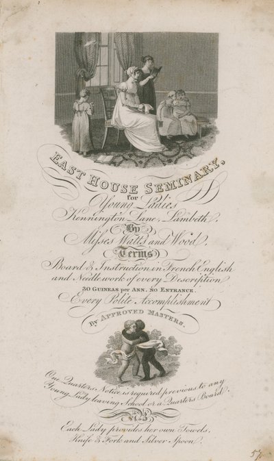 East House Seminary för unga damer av English School