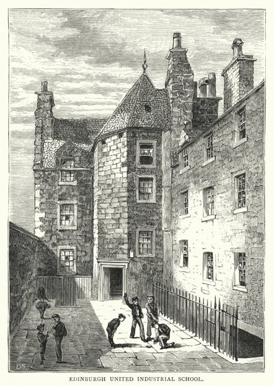 Edinburgh United Industrial School (gravyr) av English School