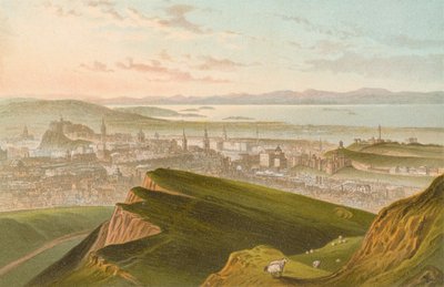 Edinburgh från Arthur