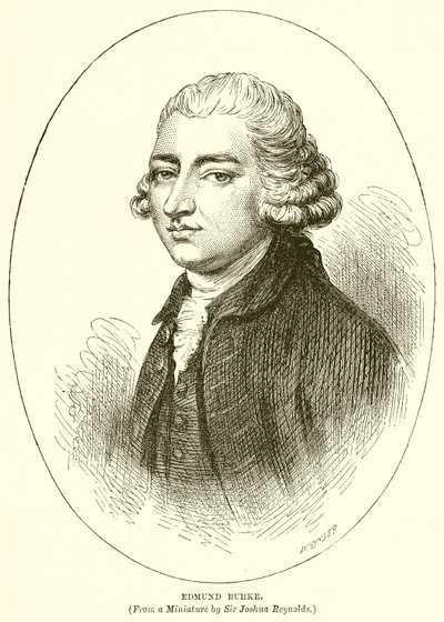 Edmund Burke av English School