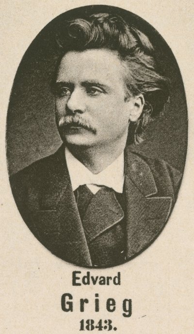 Edvard Grieg (gravyr) av English School
