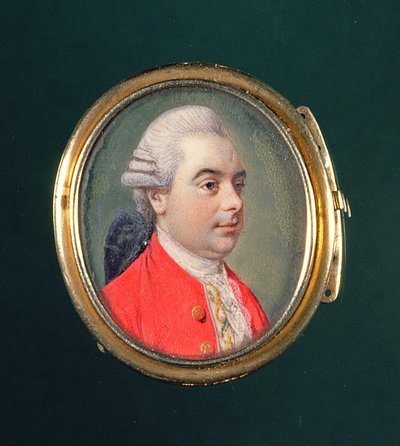 Edward Gibbon, ca 1790 (wc på veläng) av English School