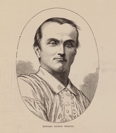 Edward Payson Weston (gravyr) av English School