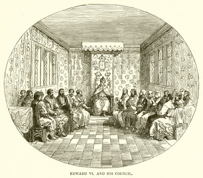 Edward VI och hans råd av English School