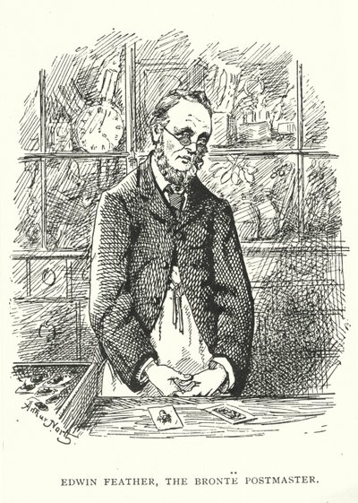 Edwin Feather, Brontes postmästare (gravyr) av English School
