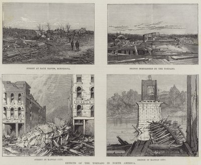 Tornados effekter i Nordamerika (gravyr) av English School