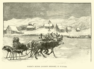 Egedes Minde im Winter von English School