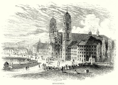 Einsiedeln (gravyr) av English School