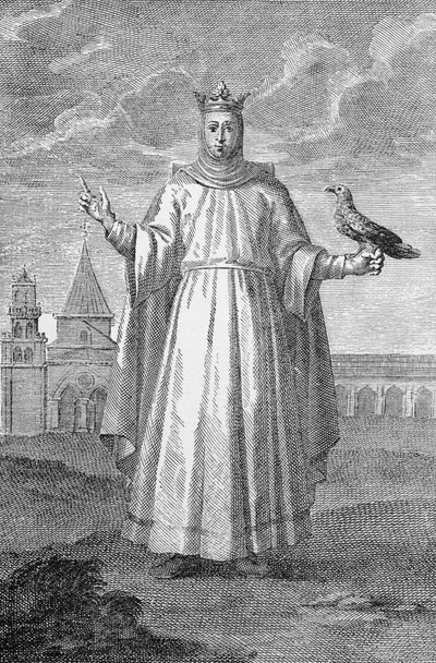 Eleanor, dotter till Henrik II av England (1133-89) hustru till Alfonso VIII av Kastilien (ca 1155-1214) av English School