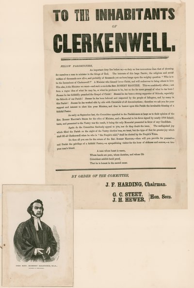 Val av minister, St James