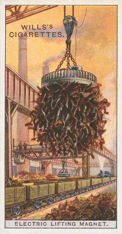 Elektrisk lyftmagnet av English School