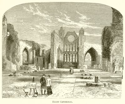 Elgins katedral av English School