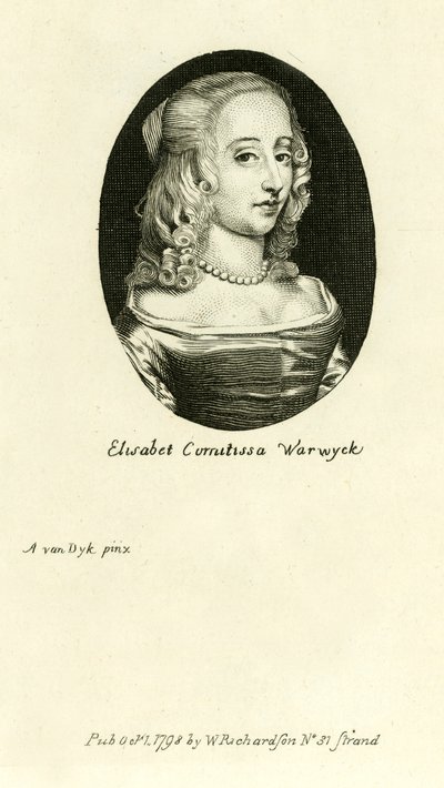 Elizabeth, grevinna av Warwick av English School