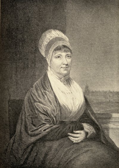 Elizabeth Fry (1780-1845) illustration från "Little Journeys to the Homes of Famous Women", publicerad 1897 av English School
