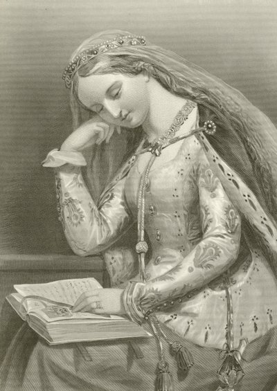 Elizabeth av York, drottning av kung Henrik VII av English School