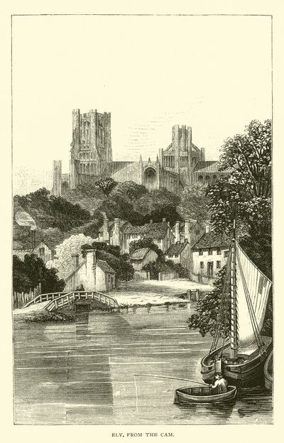 Ely, från Cam av English School