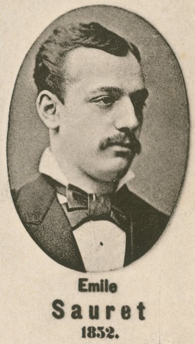 Emile Sauret (gravyr) av English School