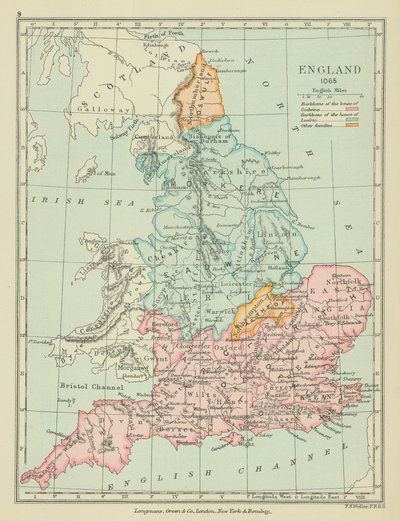 England (färglitografi) av English School
