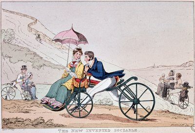 Englische Komödie über die Anfänge des Fahrrads von English School