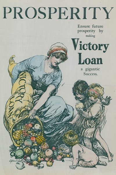 Säkra framtida välstånd genom att göra Victory Loan till en gigantisk framgång av English School